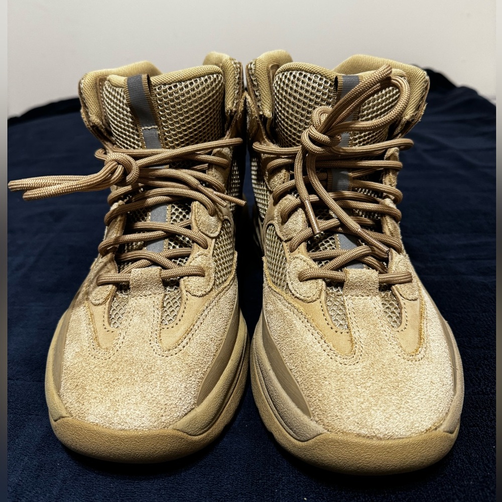 Yeezy Tan High-Top Boots